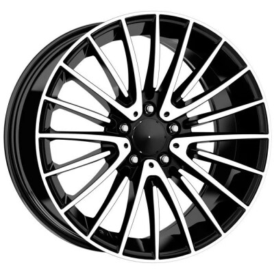 Kormetal DY1079 8×19″ · 5×112 · ET40 · CB66,6 Fekete polír
