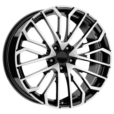 Kormetal DY1648 8×18″ · 5×112 · ET40 · CB66,45 Fekete polír