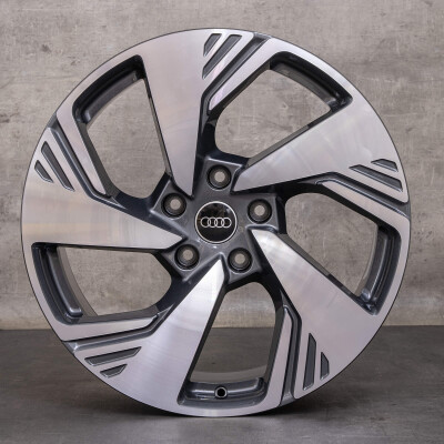 Original (OE) Audi Q6 10×20″ · 5×130 · ET39 · CB66,45 Antracit polír