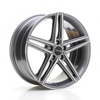 Avus AC-515 7,5×18″ · 5×112 · ET52 · CB66,6 Antracit polír