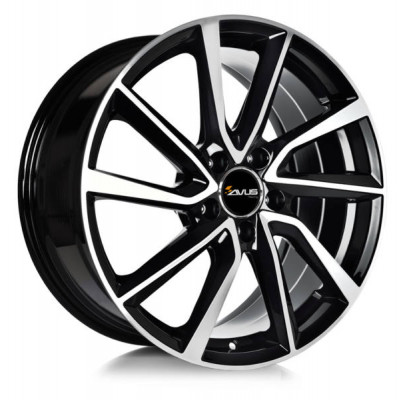 Avus AC-518 8×18″ · 5×112 · ET42 · CB66,6 Fekete polír