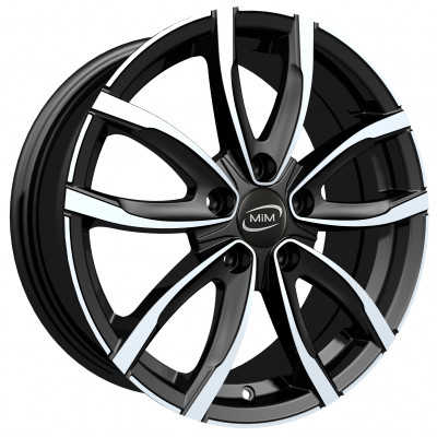 MIM Evo001 7×17″ · 4×100 · ET37 · CB60,1 Fekete polír