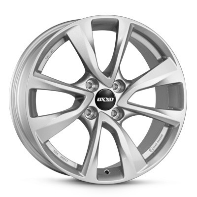 Oxxo Oberon 6×15″ · 4×100 · ET39 · CB56,6 Ezüst