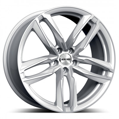 GMP Atom 7,5×17″ · 5×112 · ET28 · CB66,5 Silver