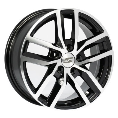 Silverline Valencia 6×15″ · 5×100 · ET38 · CB57,1 Fekete polír