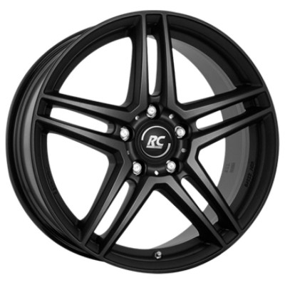 RC-DESIGN RCD17 6,5×16″ · 5×112 · ET45 · CB66,6 SBM - Szatén matt fekete