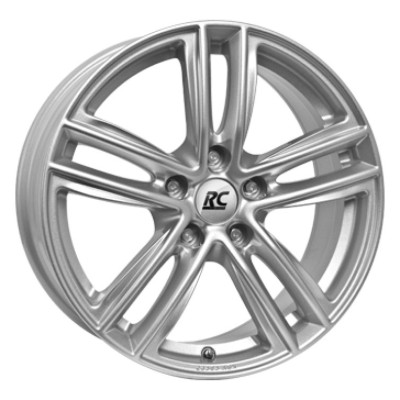 RC-DESIGN RC27 6×16″ · 5×100 · ET35 · CB57,1 KS - Ezüst