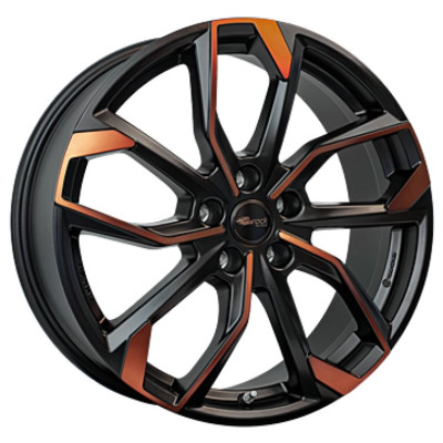 RC-DESIGN RC34 8×19″ · 5×112 · ET40 · CB57,1 BOM - Fekete narancs matt
