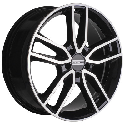 Fondmetal KOROS (FMI06) 6,5×16″ · 5×114,3 · ET35 · CB66,1 GLOSSY BLACK MACHINED