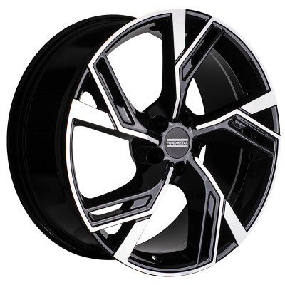 Fondmetal ATENA (FMI07) 8×18″ · 5×112 · ET29 · CB66,5 GLOSSY BLACK MACHINED