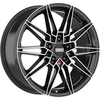 Fondmetal THOE (FMI08) 8×18″ · 5×112 · ET34 · CB66,5 GLOSSY BLACK MACHINED