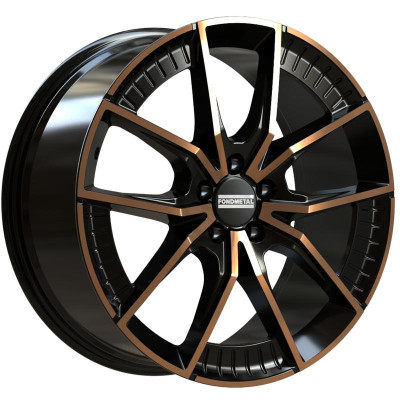 Fondmetal ELATHA (FMI11) 8×18″ · 5×112 · ET26 · CB66,5 GLOSSY BLACK BRONZE MACHINED