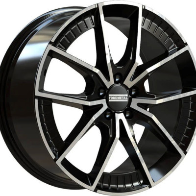 Fondmetal ELATHA (FMI11) 9,5×21″ · 5×112 · ET20 · CB66,5 GLOSSY BLACK MACHINED