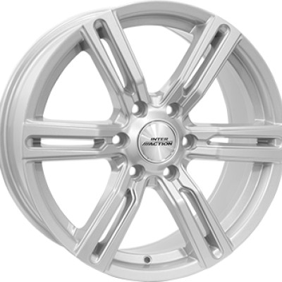 Inter Action Kargin 6 7×16″ · 6×130 · ET50 · CB84,1 Silver