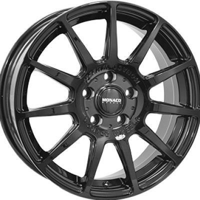 Monaco Wheels Rallye 7×17″ · 4×100 · ET40 · CB73,1 Gloss Black