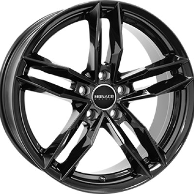 Monaco Wheels RR8M 8×18″ · 5×112 · ET35 · CB66,5 Gloss Black