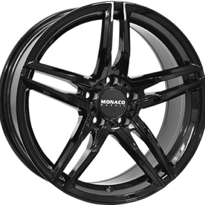 Monaco Wheels GP1 8×19″ · 5×112 · ET35 · CB66,5 Gloss Black