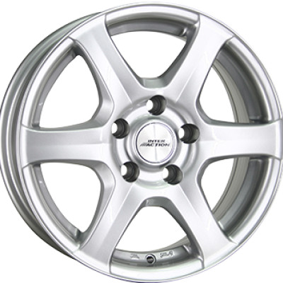 Inter Action Holiday 6×14″ · 4×100 · ET30 · CB57,1 Silver
