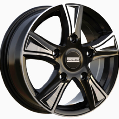 Fondmetal PRO1 (8500) 6,5×16″ · 5×108 · ET42 · CB65,1 GLOSSY BLACK MACHINED