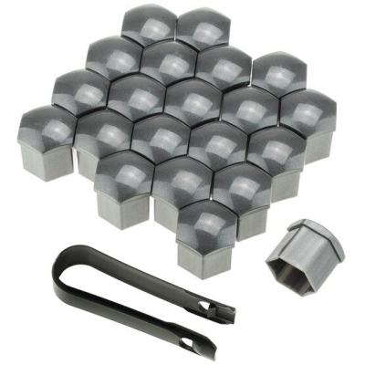 Csavartakaró kupak Szett Szürke 19mm(20+1 darab)