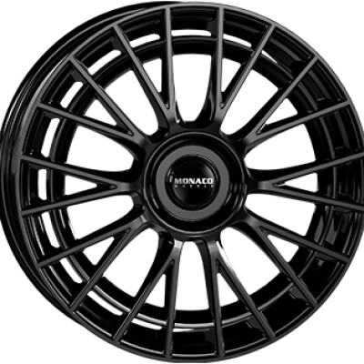 Monaco Wheels GP12 8,5×19″ · 5×112 · ET42 · CB66,5 Gloss Black