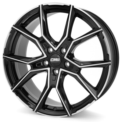 CMS C33 9×20″ · 5×112 · ET29 · CB66,5 Diamond Black Gloss