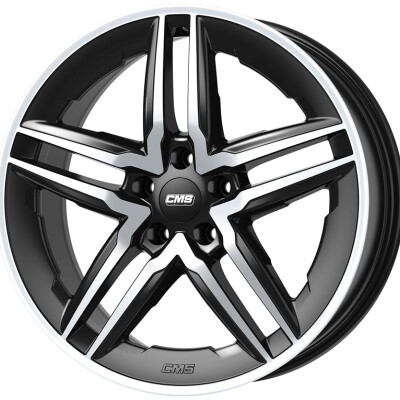 CMS C29-AERO 8,5×19″ · 5×114,3 · ET35 · CB64,1 Diamond Black Gloss