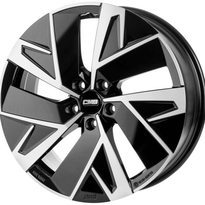 CMS C32-AERO 8,5×20″ · 5×112 · ET43 · CB66,5 Diamond Black Gloss