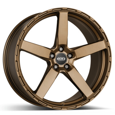 DOTZ MarinaBay 10×21″ · 5×112 · ET45 · CB70,1 Matt bronze